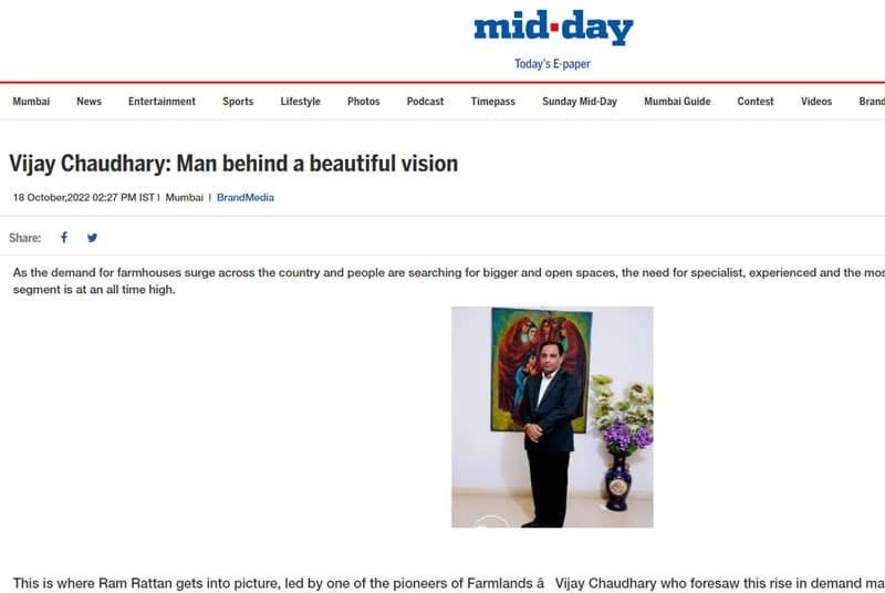 Vijay Chaudhary: Man behind a beautiful vision